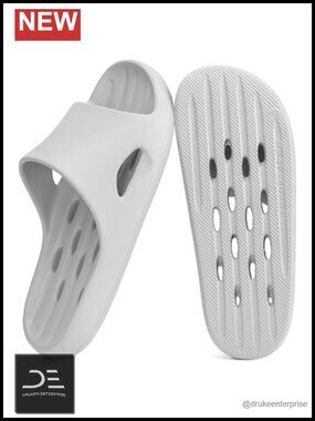 Quick-Dry Shower Slippers Non-Slip Lightweight for Gym Pool Dorm